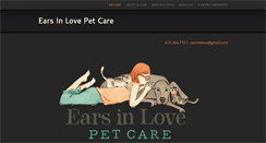 Desktop Screenshot of earsinlove.com